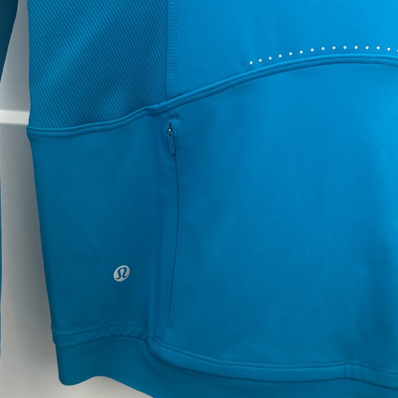 Lululemon Athletica Teal Full-Zip Jacket - Picture 5 of 6